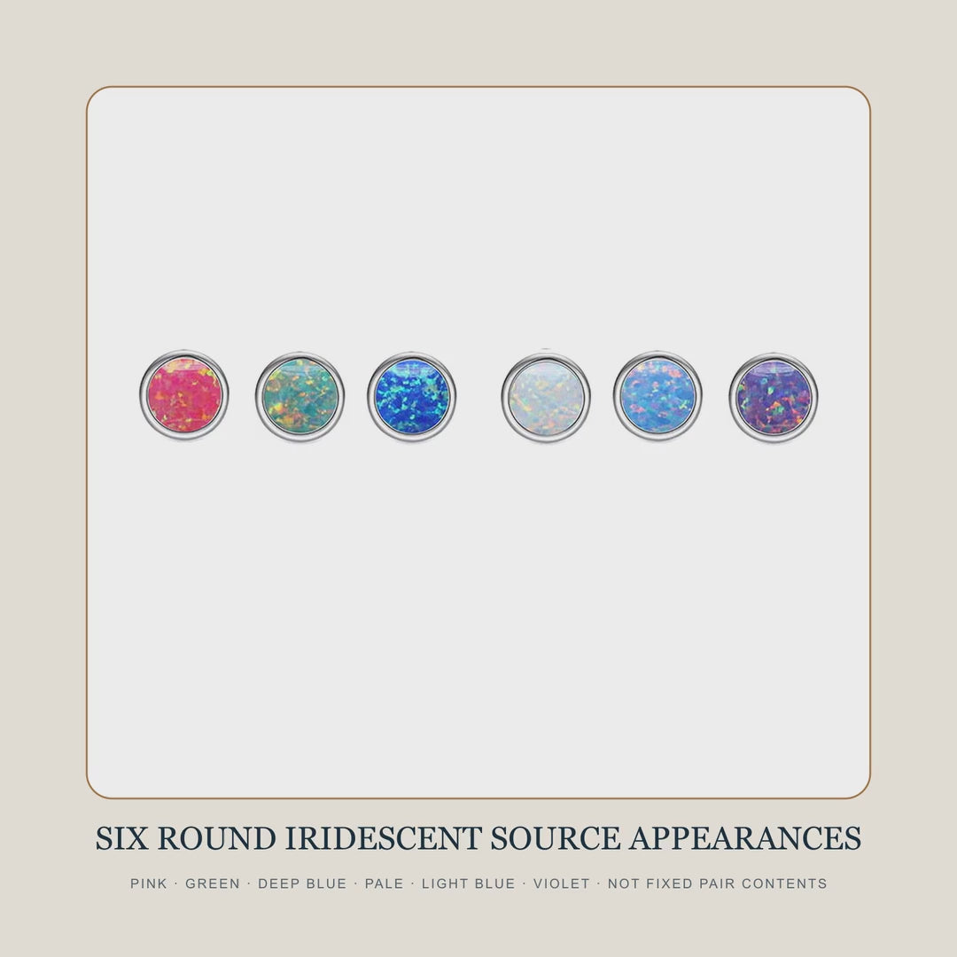 The Six Unassigned Weathers round iridescent threaded-top source-family review — 15-second product story film