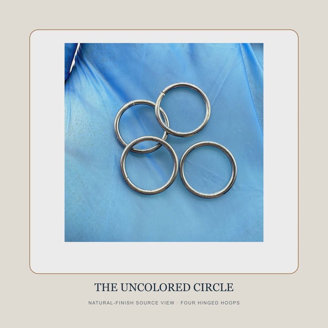 The Uncolored Circle Unpainted Choice — 15-second product story film