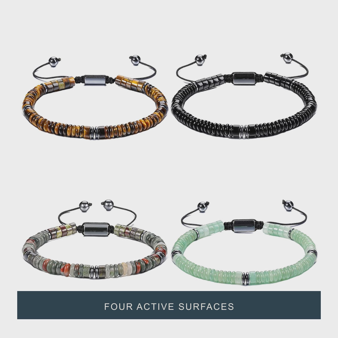 The Sun Wheel — Disc-Bead Drawstring Bracelet — 15-second product story film