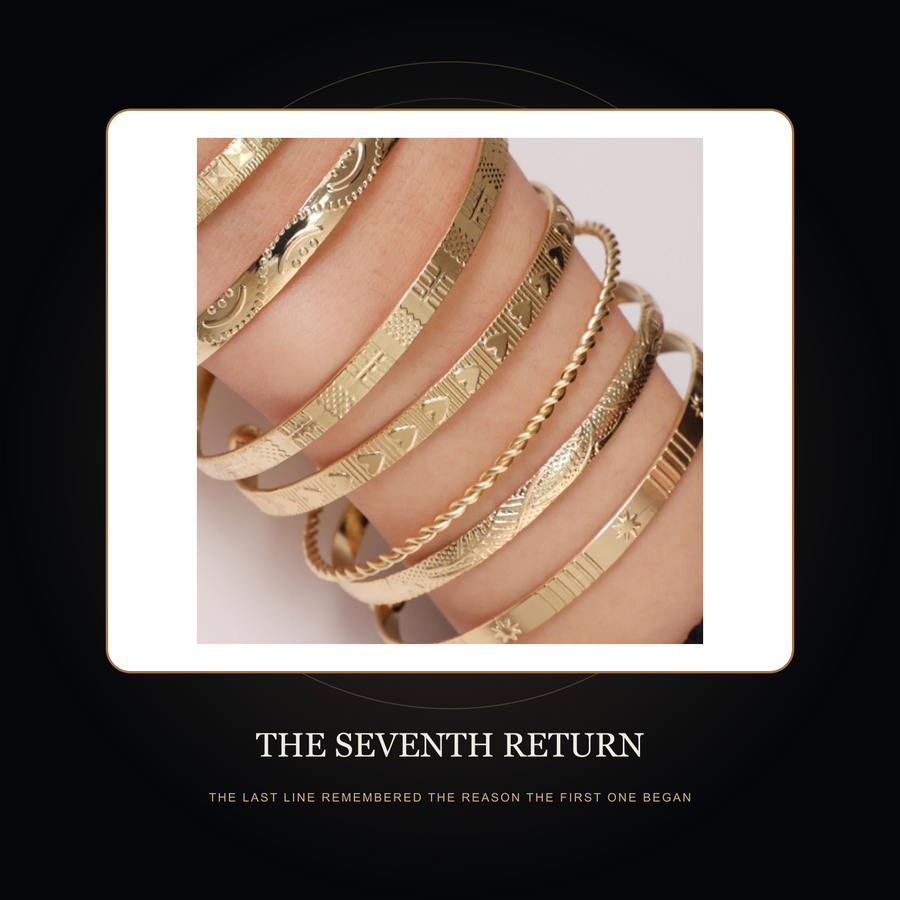 The Seven Remembered Lines set in the fictional Seventh Return threshold scene