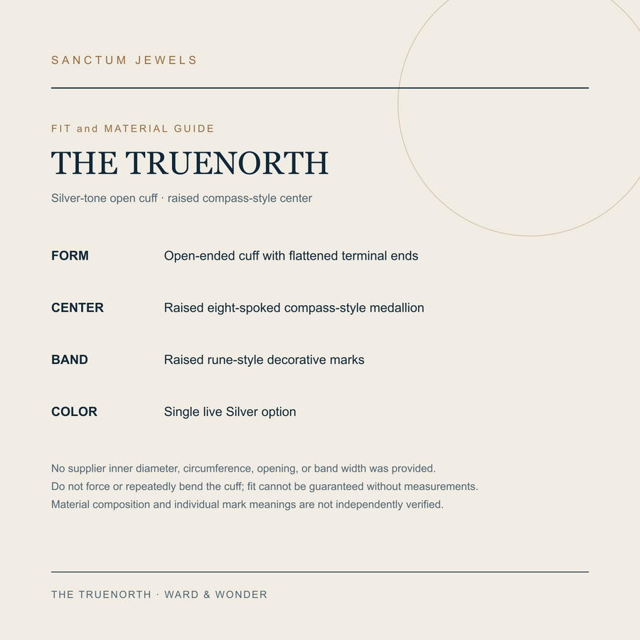 The Truenorth fit and material guide in English