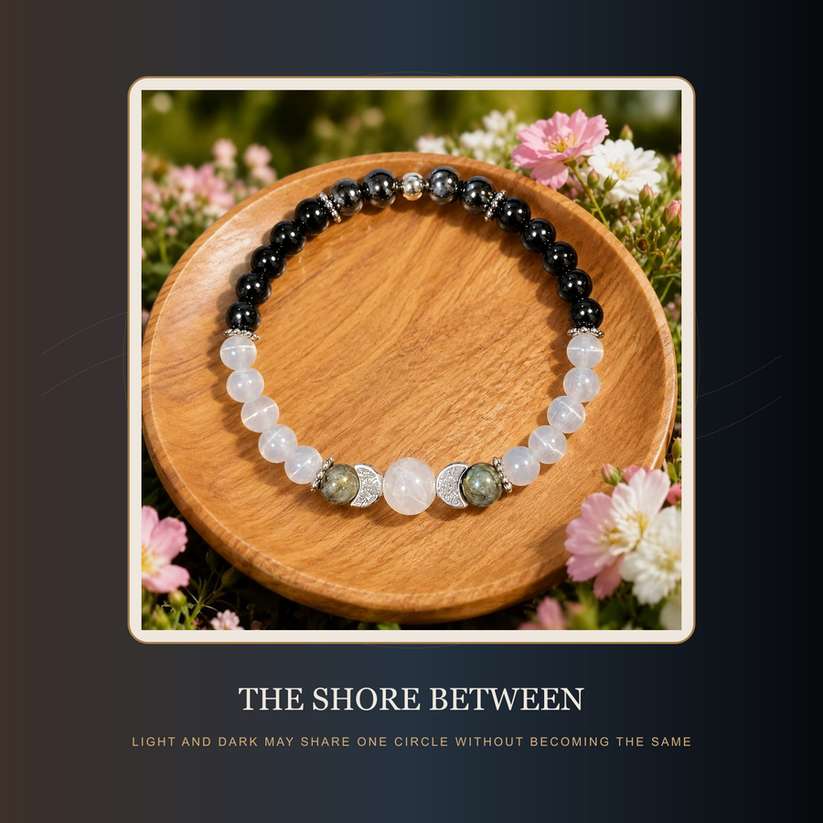 The Shore Between branded story scene for The Two Tides bracelet