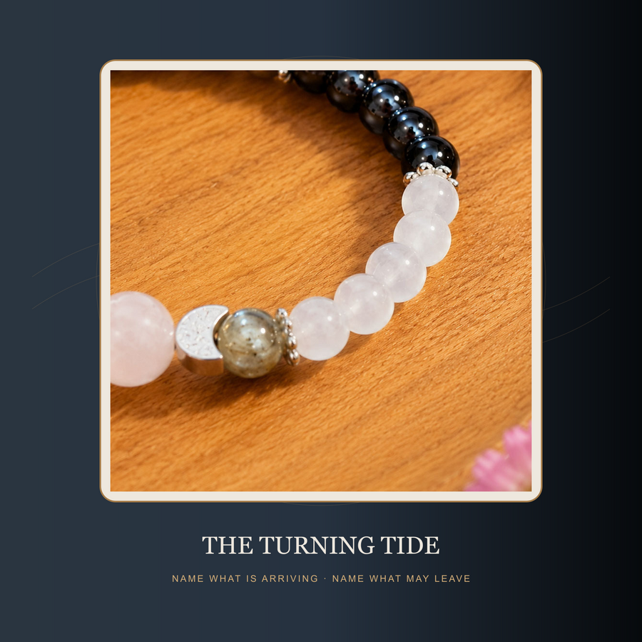 The Turning Tide branded story scene for The Two Tides bracelet