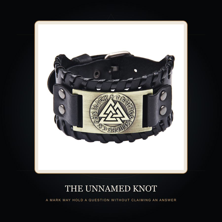 The Unnamed Knot branded story scene for The Runemark cuff