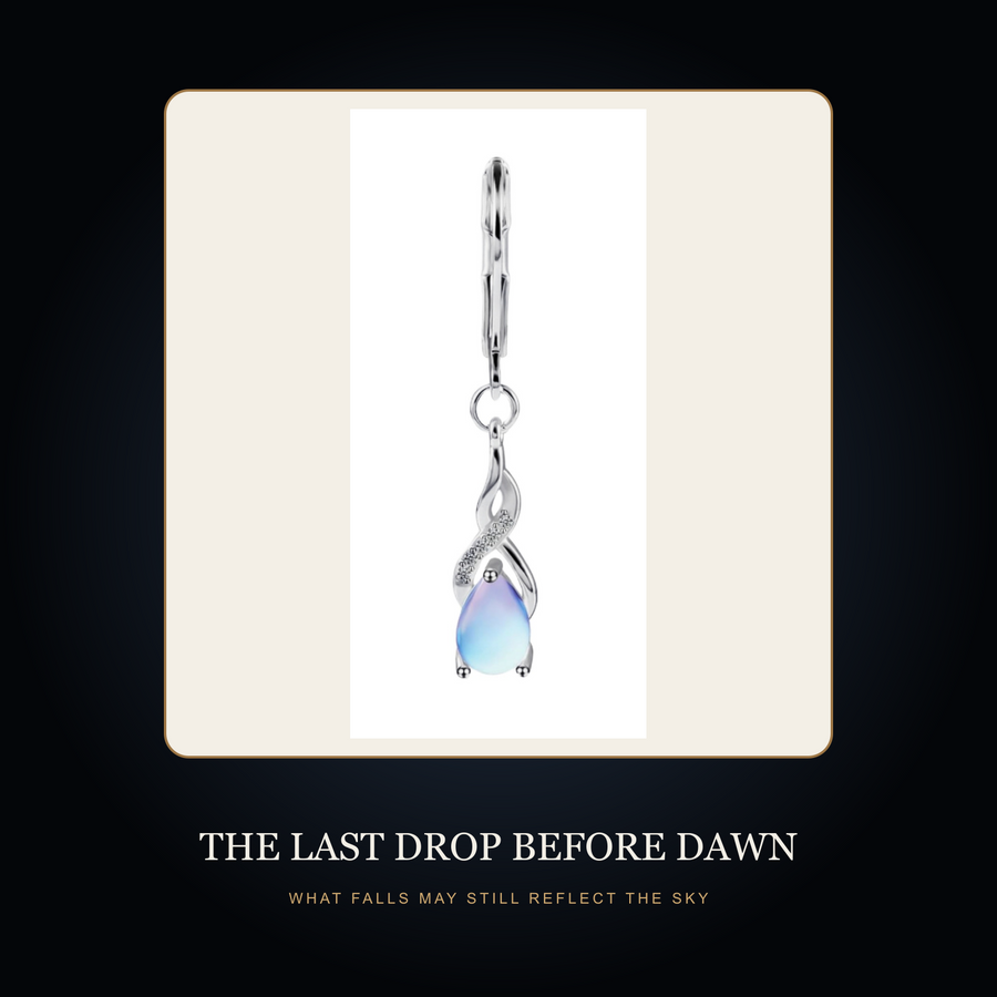 The Moonfall earring in the fictional Last Drop Before Dawn story scene