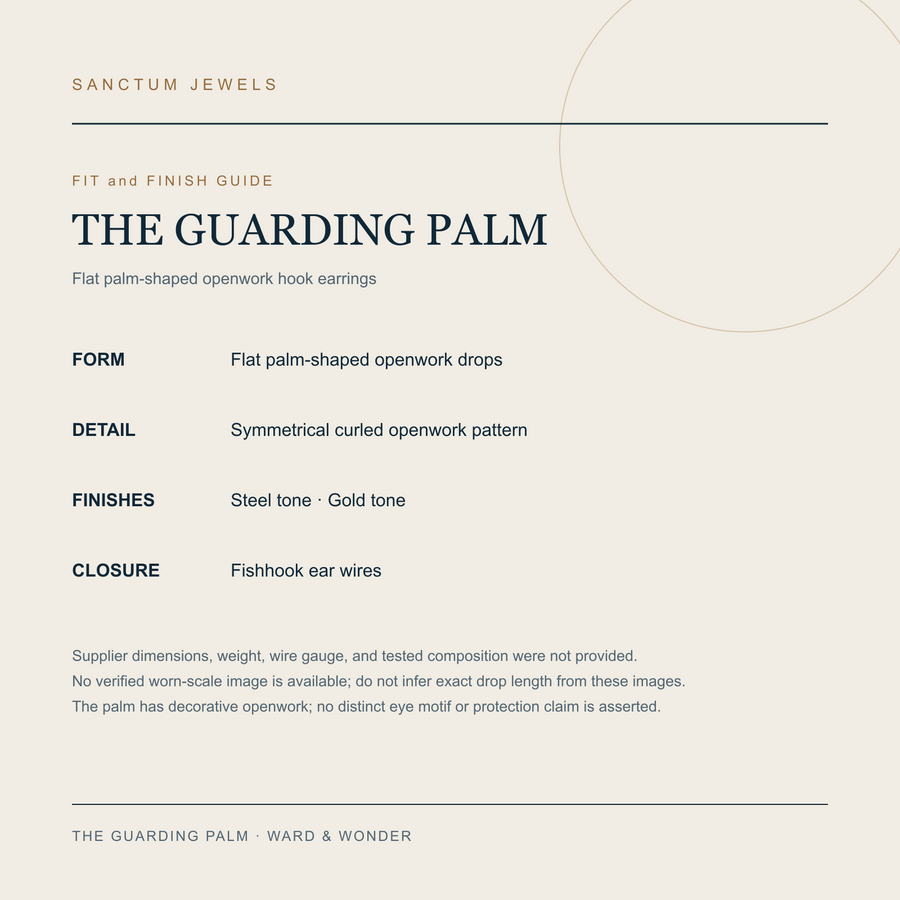 The Guarding Palm fit and finish guide in English