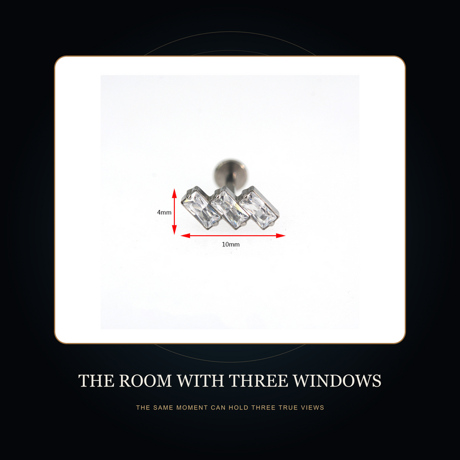 The Threefold Window stud in the fictional Room with Three Windows Night Archive story scene