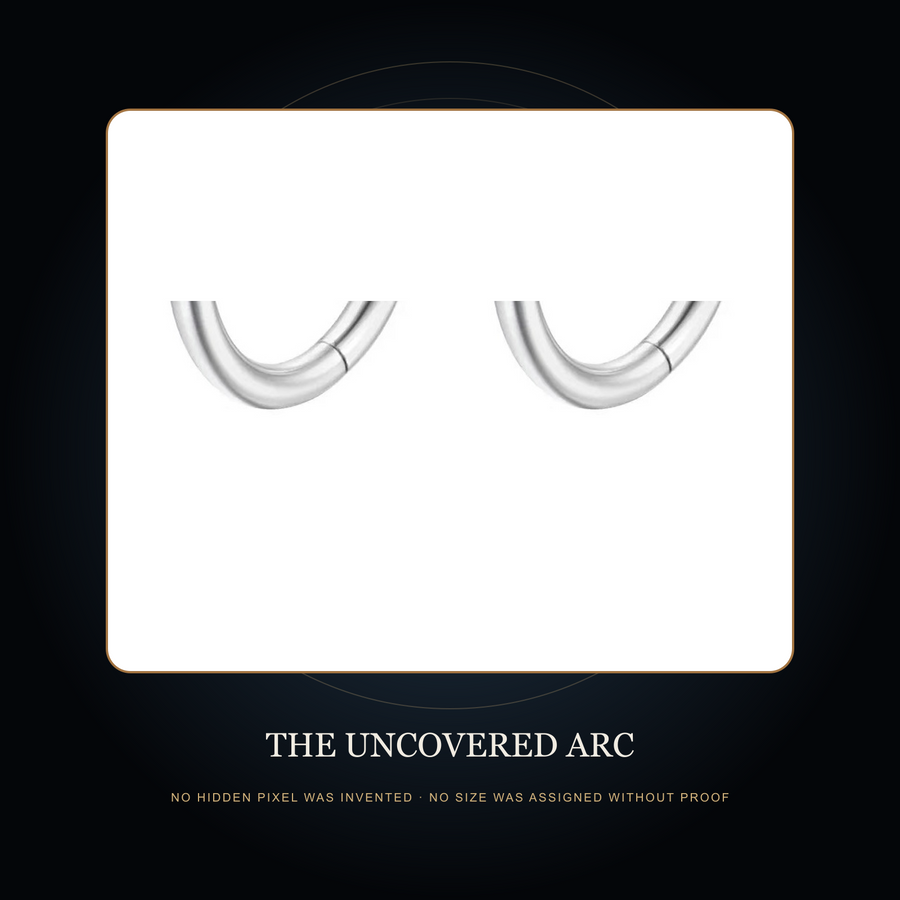 Uncovered hoop arcs in the fictional Uncovered Arc story scene