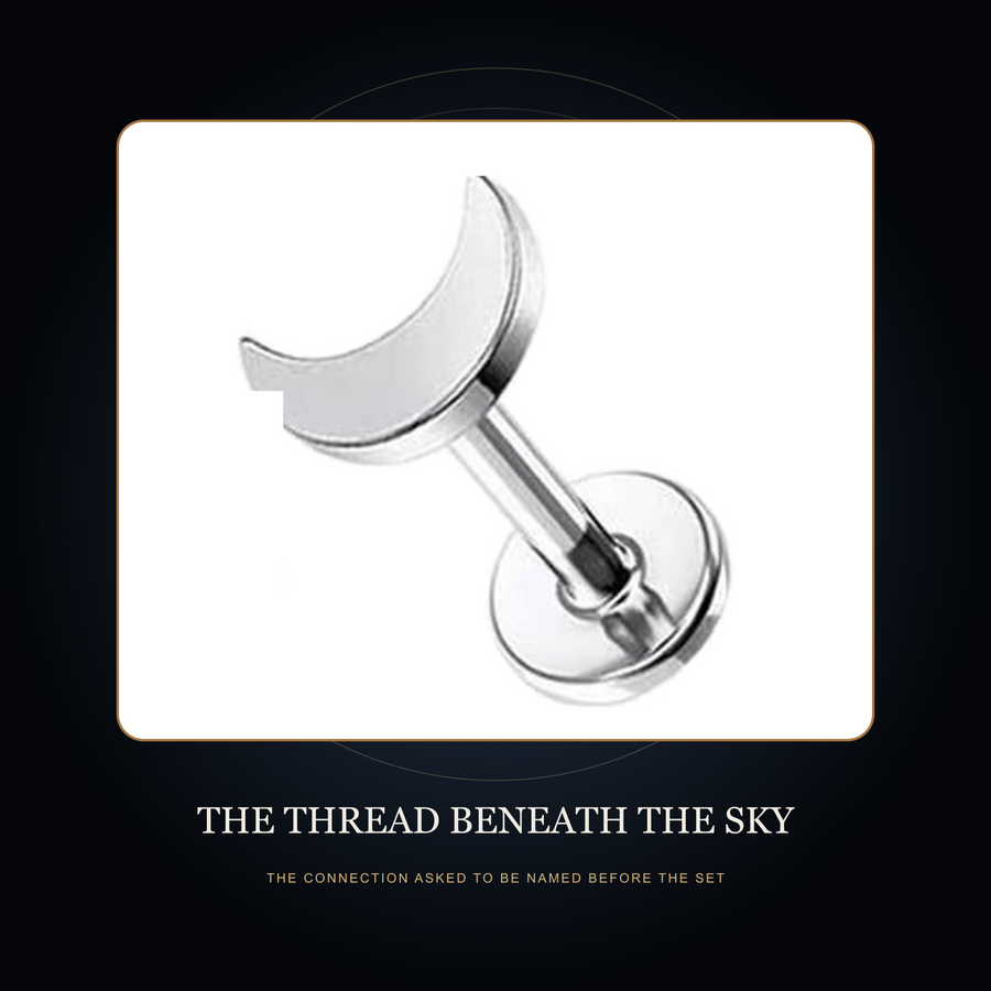 Star and crescent flat-back source witnesses in the fictional Thread Beneath the Sky story scene