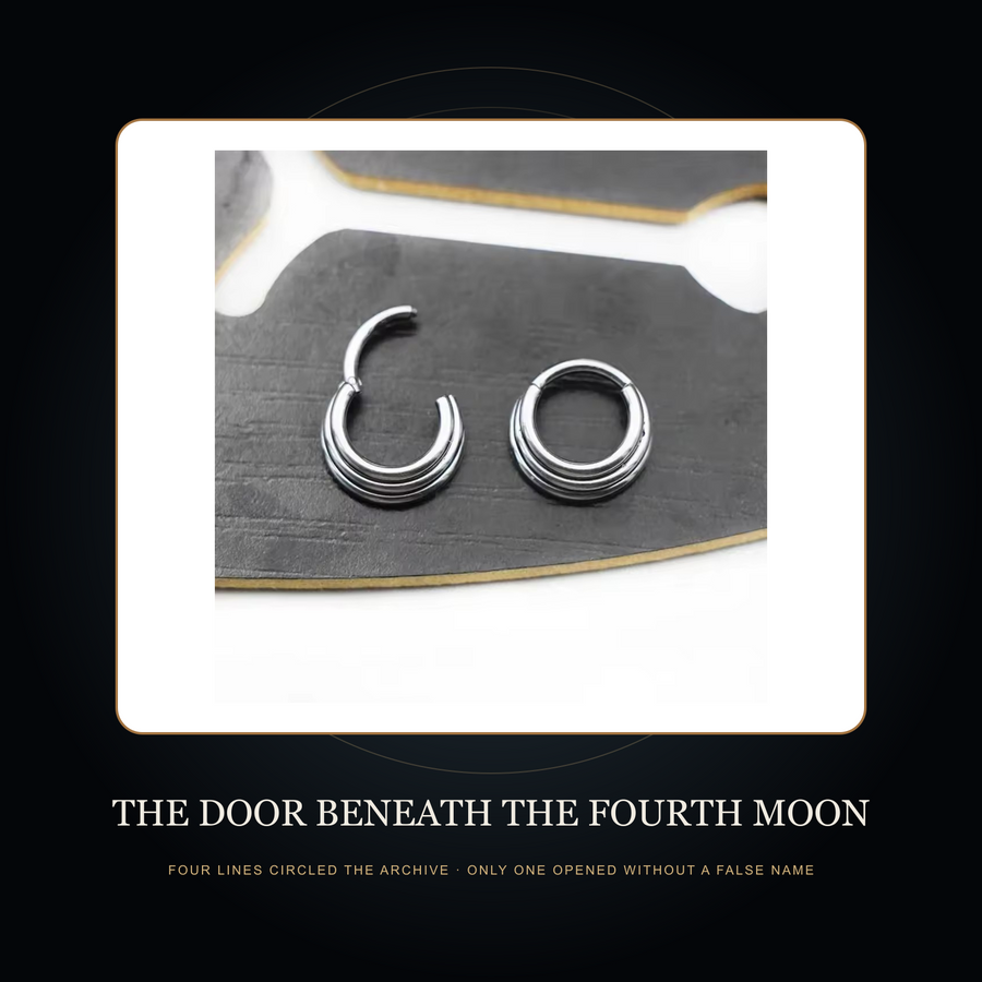 The Four Returning Lines hoop in the fictional Door Beneath the Fourth Moon story scene