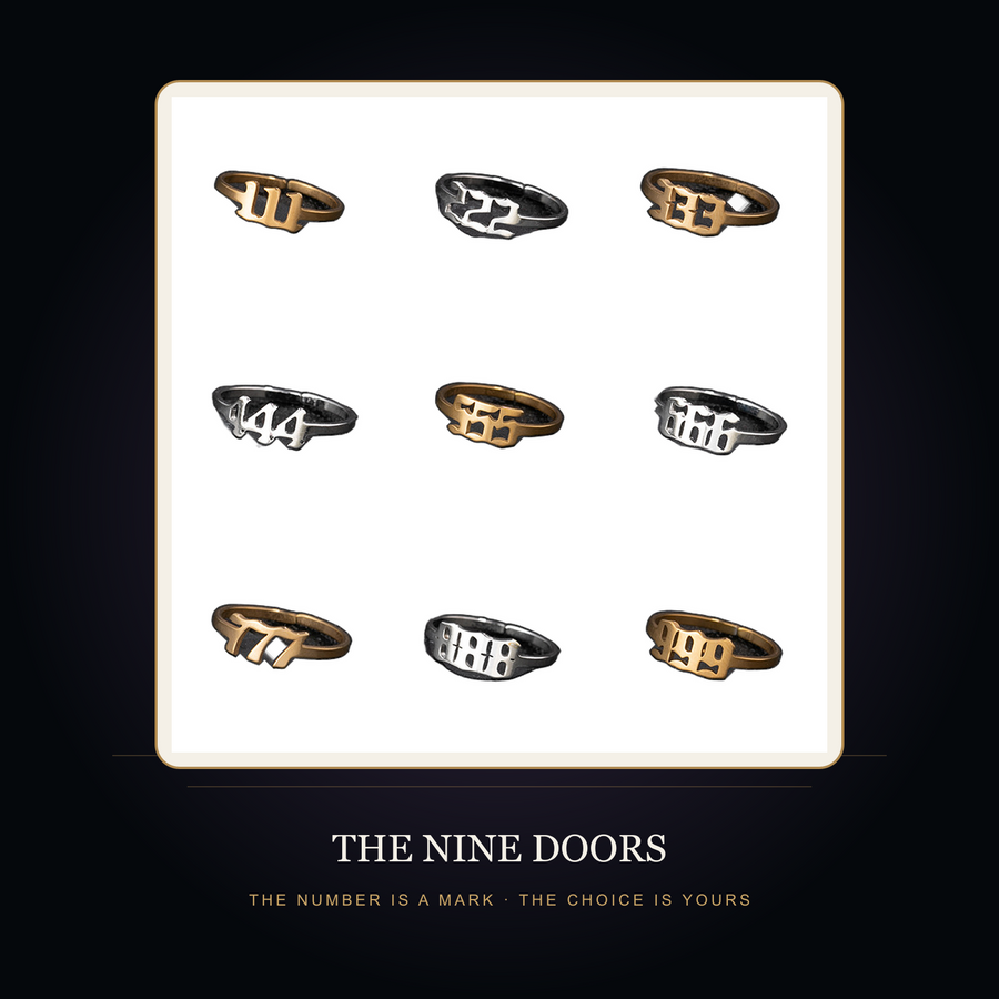 The Sequence rings in the fictional Nine Doors story scene