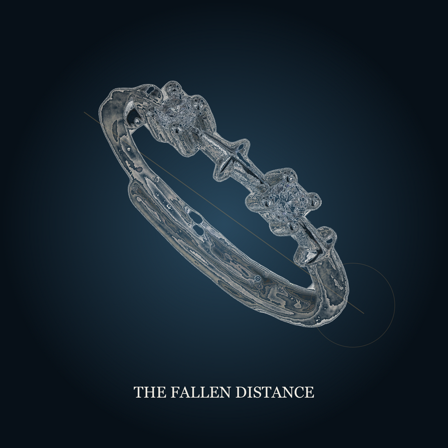 The Starfall ring in the fictional Fallen Distance story scene