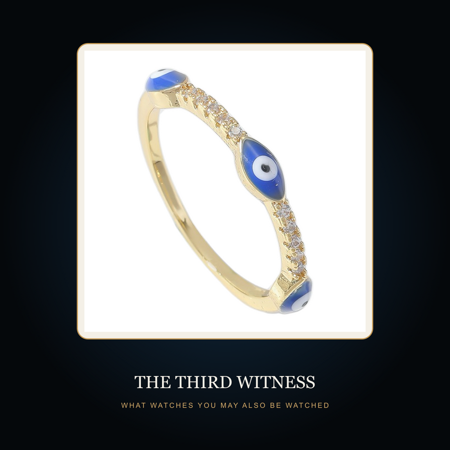 The Quiet Eye ring in the fictional Third Witness story scene