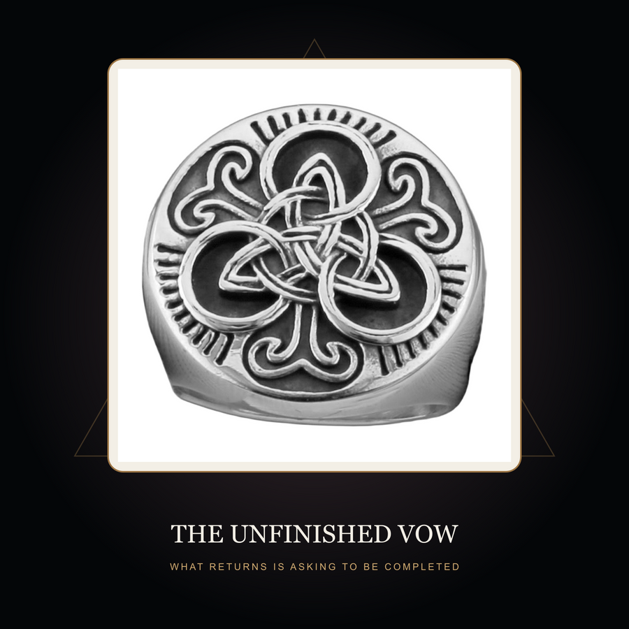 The Ninefold ring in the fictional Unfinished Vow story scene