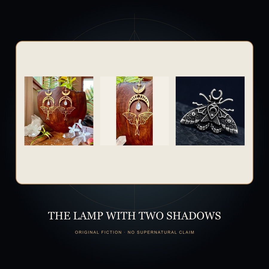 THE LAMP WITH TWO SHADOWS